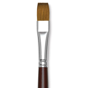 &#8203;&#8203;Da Vinci Kolinsky Red Sable Oil Flat - 12