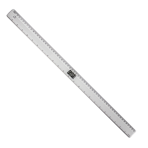 Ruler Clear Acrylic 24 Inch