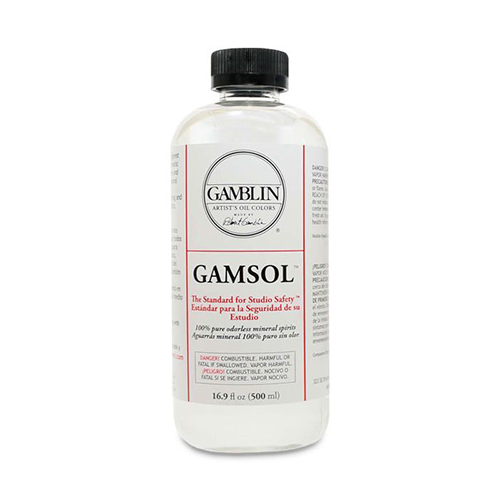 Gamblin Gamsol Odorless Mineral Spirits 16oz