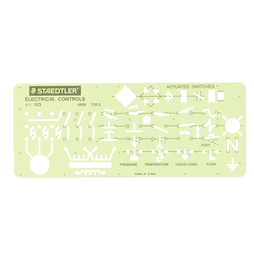 Staedtler Imperial Template - Electrical