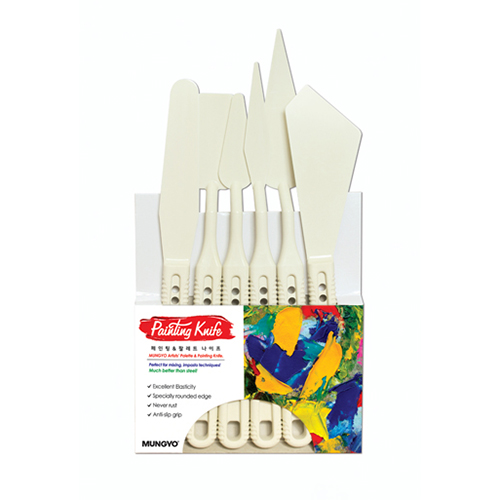 Mungyo Artists' Palette & Painting Knives - Set 6