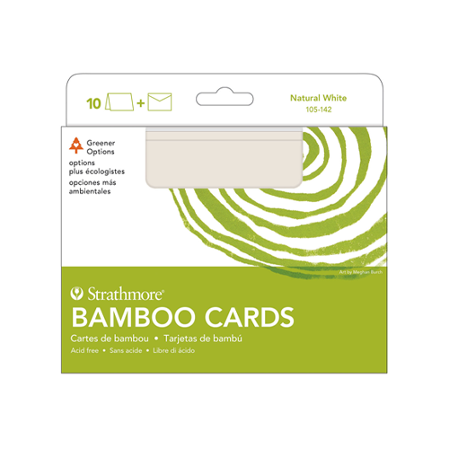 Strathmore Bamboo Cards 5x7 Pack of 10