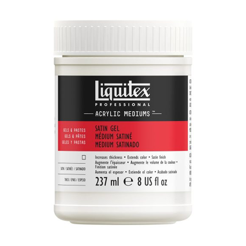 Liquitex Satin Gel Medium - 8 oz