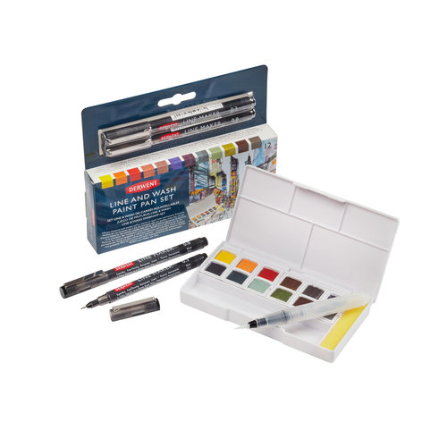 Derwent -  Line and Wash Set