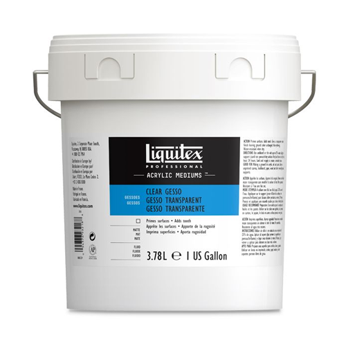 Liquitex Acrylic Clear Gesso 128oz