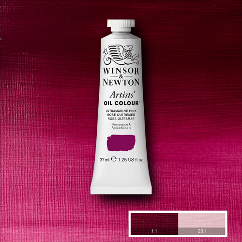 Winsor & Newton Artists' Oil Colour Ultramarine Pink 37ml