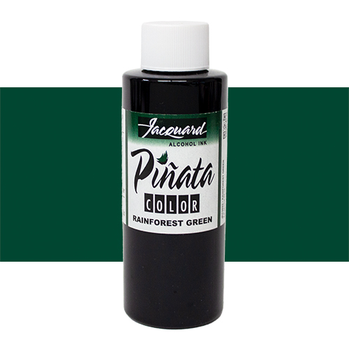 Jacquard Piñata Alcohol Ink – 4 oz – Rainforest Green