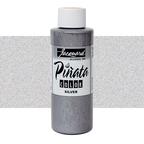  Jacquard Piñata Alcohol Ink  4 oz  Silver