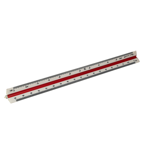 Pacific Arc Triangular Scale Ruler - Metric 09