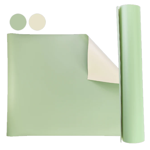 Pacific Arc Vinyl Board Cover Cream/Green - 24" x 36"