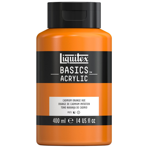 Liquitex Basics Acrylic - Cadmium Orange - 400ML