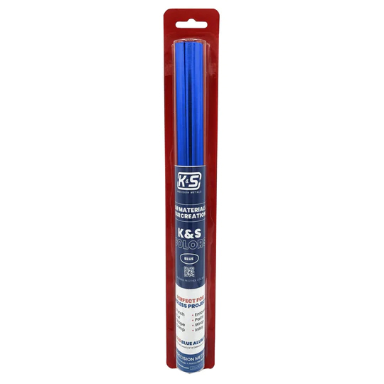 K&S Aluminum Foil .004" x 12" x 24" - Blue