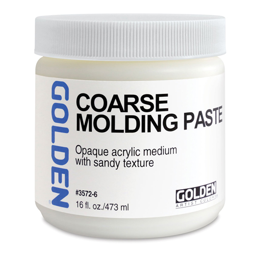 GOLDEN Coarse Molding Paste - 16 oz