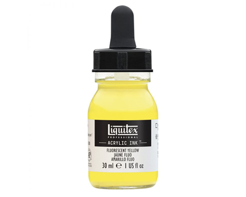 Liquitex Professional Acrylic Ink! – 30mL – Fluorescent Yellow