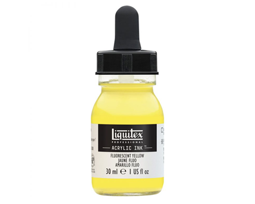 Liquitex Professional Acrylic Ink!  30mL  Fluorescent Yellow