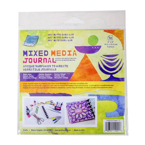 Grafix Mixed Media Journal - Matte Dura-Lar - 6" x 6"