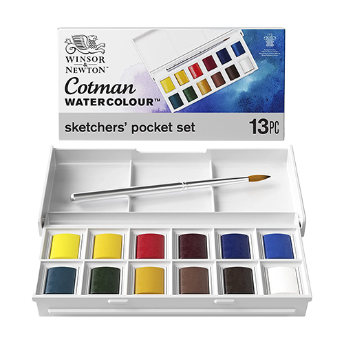 Winsor & Newton Cotman Water Colour Sketchers Box