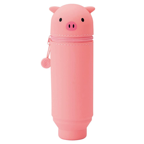 PuniLabo Stand Up Pen Case - Pig