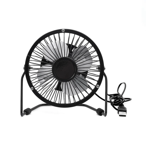 Kikkerland USB Desk Fan - Black