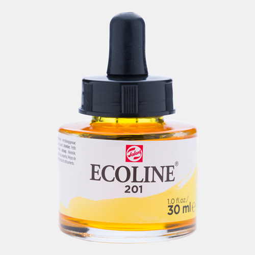 Ecoline Liquid Watersoluble Ink - 30mL - Light Yellow