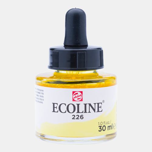 Ecoline Liquid Watersoluble Ink - 30mL - Pastel Yellow