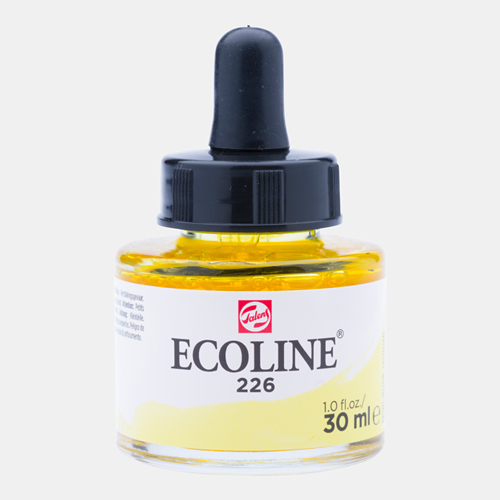 Ecoline Liquid Watersoluble Ink - 30mL - Pastel Yellow
