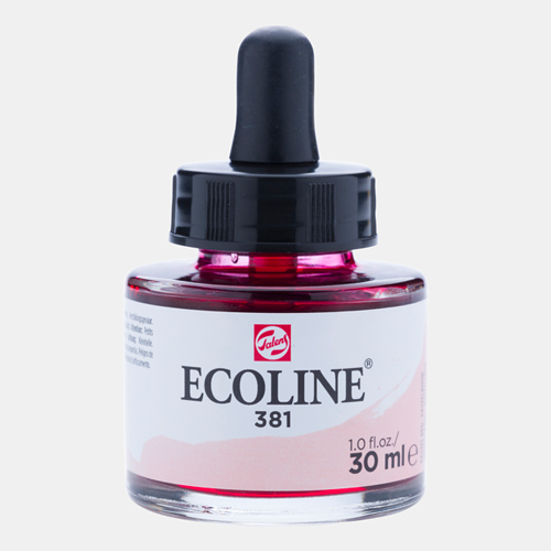 Ecoline Liquid Watersoluble Ink - 30mL - Pastel Red