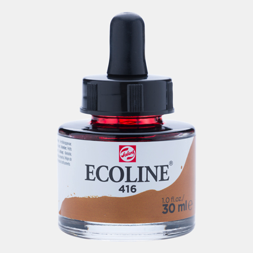 Ecoline Liquid Watersoluble Ink - 30mL - Sepia