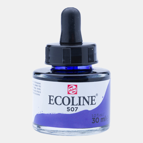 Ecoline Liquid Watersoluble Ink - 30mL - Ultramarine Violet