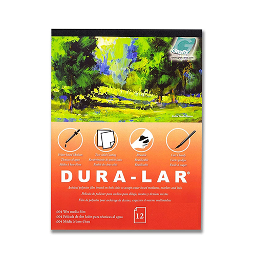 Grafix Dura-Lar Pad - .004" Wet Media - 11" x 14"