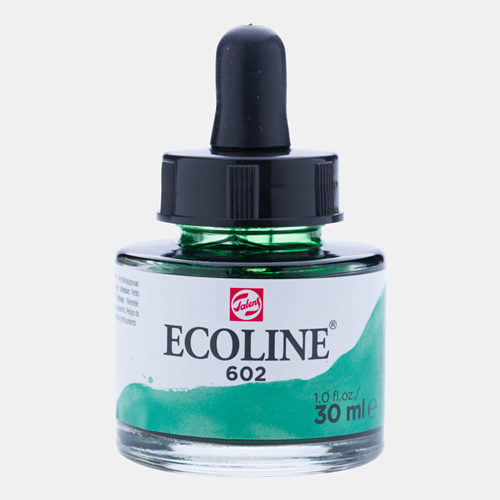 Ecoline Liquid Watersoluble Ink - 30mL - Deep Green