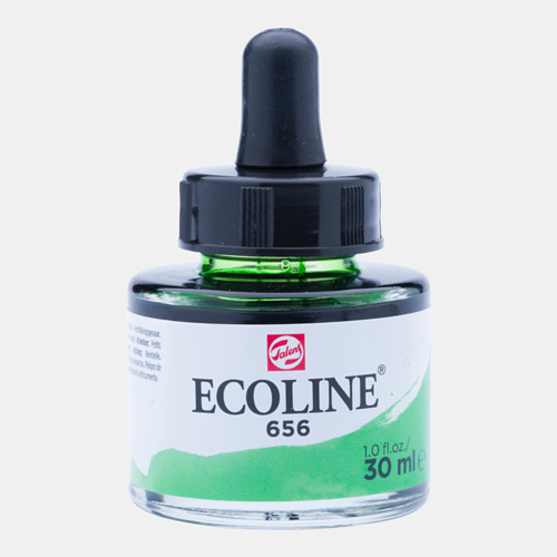 Ecoline Liquid Watersoluble Ink - 30mL - Forest Green