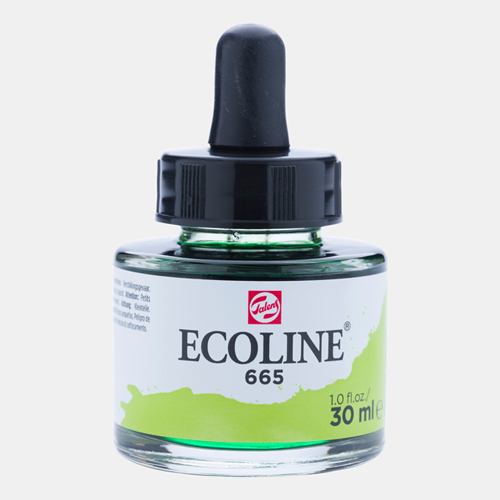 Ecoline Liquid Watersoluble Ink - 30mL - Spring Green