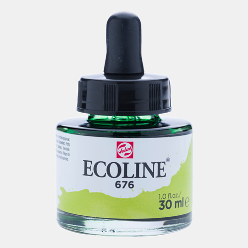Ecoline Liquid Watersoluble Ink - 30mL - Grass Green