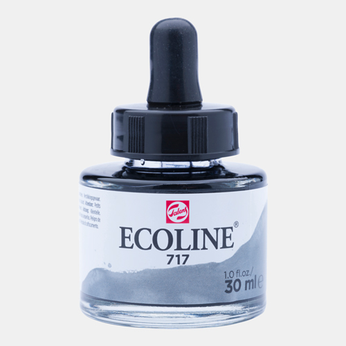 Ecoline Liquid Watersoluble Ink - 30mL - Cold Grey