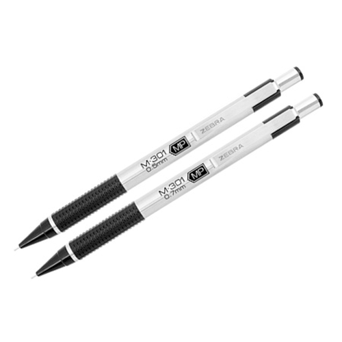Zebra Mechanical Pencil M-301 - 0.7mm - 2 pack