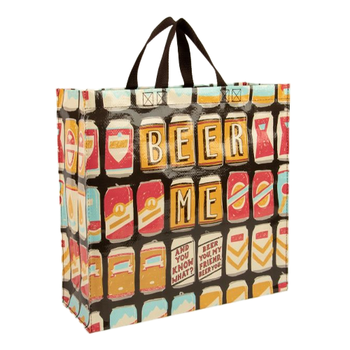 Blue Q Shopper Bag - Beer Me