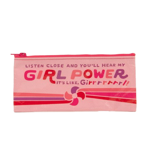 Blue Q Pencil Case - Girl Power