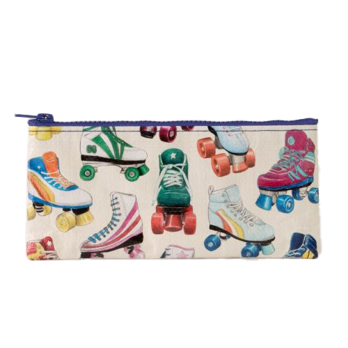 Blue Q Pencil Case - Roller Skates