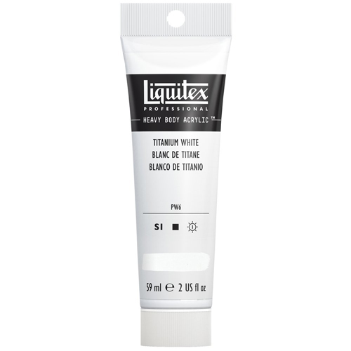 Liquitex Heavy Body Acrylic  2oz  Titanium White