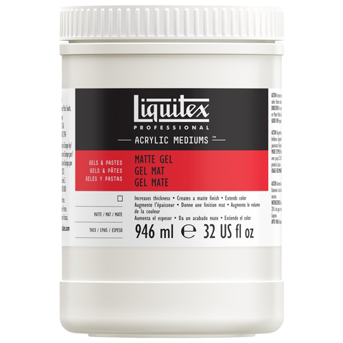 Liquitex Matte Gel Medium 32oz