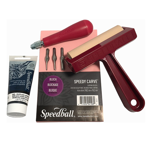 Speedball Super Value Block Printing Kit