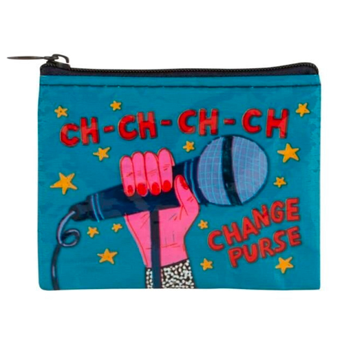 Blue Q Coin Purse - Ch -Ch-Change