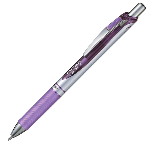Pentel Energel - Retractable Gel Pen - Lilac