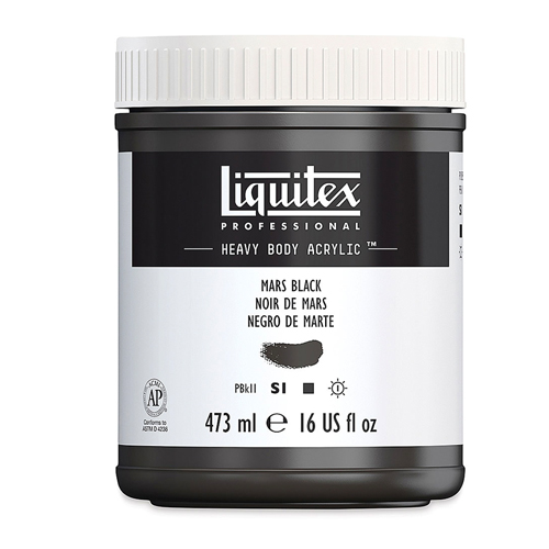 Liquitex Heavy Body - Mars Black - 16oz