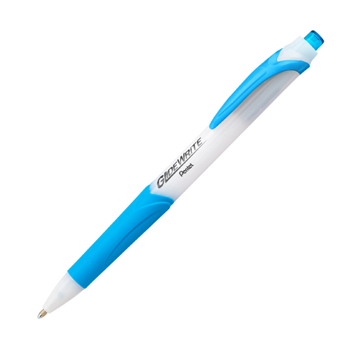 Pentel Glidewrite Ballpoint Pen - Sky Blue