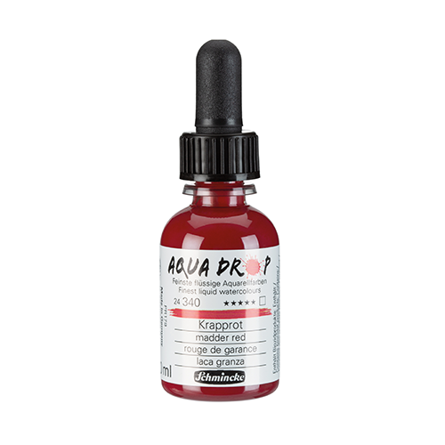 Schmincke Aqua Drop Watercolour 30ml - Madder Red