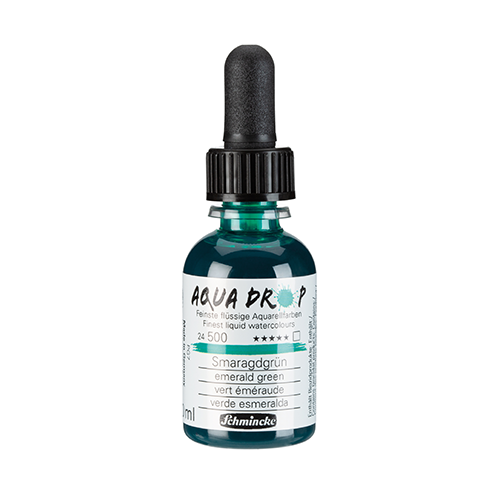 Schmincke Aqua Drop Watercolour 30ml - Emerald Green