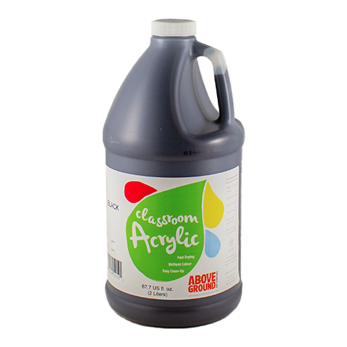 Above Ground Classroom Acrylic 64oz Black