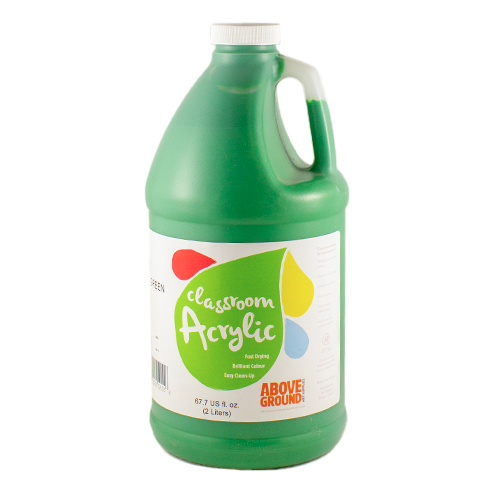 Above Ground Classroom Acrylic 64oz Green